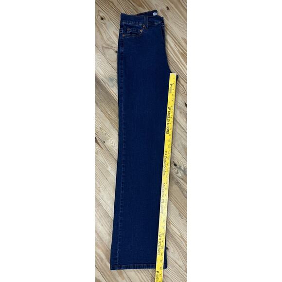 Levis 512 Women's Perfectly Slimming High Rise Bootcut Blue Jeans Size 10 Y2K - Picture 7 of 7